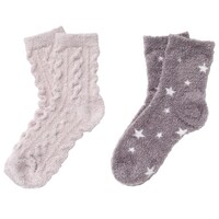 うるおいソックス 2足組(ne GY RO)