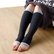 指リラックス着圧ロングソックス(ne CGY)