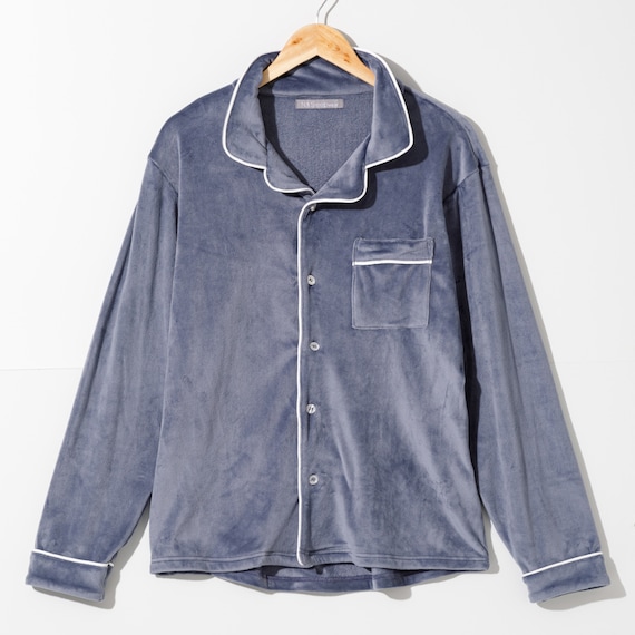 MEN ソフトベロア パジャマセット(Nウォーム neNV M) 2枚目画像