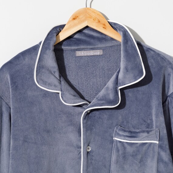 MEN ソフトベロア パジャマセット(Nウォーム neNV L) 3枚目画像