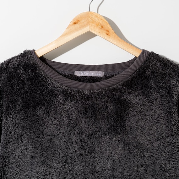 MEN シャギーフリース上下セット(NウォームWSPneCGYGY LL) 3枚目画像