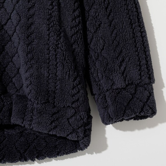 MEN シャギーフリース上下セット(NウォームWSPneNVGY M) 6枚目画像