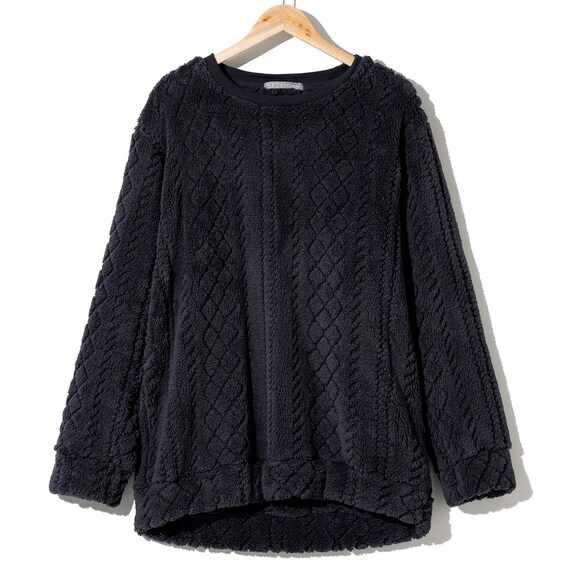 MEN シャギーフリース上下セット(NウォームWSPneNVGY L) 3枚目画像