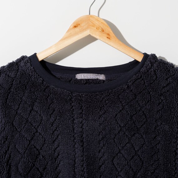 MEN シャギーフリース上下セット(NウォームWSPneNVGY L) 4枚目画像