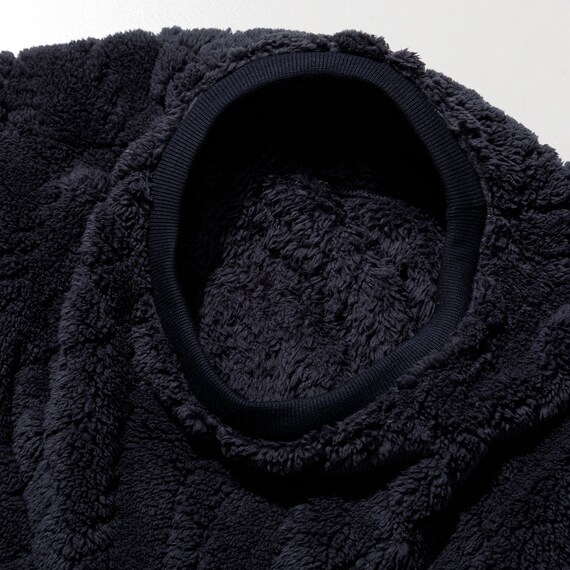 MEN シャギーフリース上下セット(NウォームWSPneNVGY L) 5枚目画像