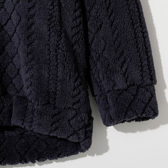 MEN シャギーフリース上下セット(NウォームWSPneNVGY L) 6枚目画像