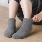 ふわふわ二重編みソックス(Nウォーム ne GY25-27) 2枚目画像