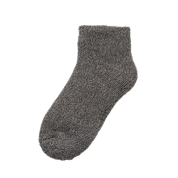 ふわふわ二重編みソックス(Nウォーム ne GY25-27) 3枚目画像