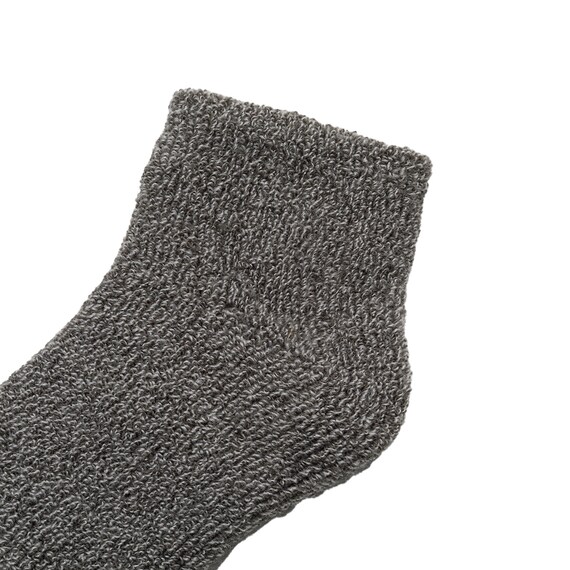 ふわふわ二重編みソックス(Nウォーム ne GY25-27) 5枚目画像