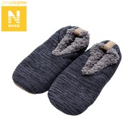 MEN ローカットボアルームソックス(Nウォーム ne NV)