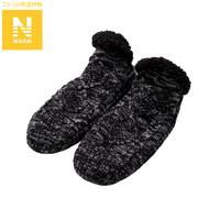 MEN ミドルカットボアルームソックス(Nウォーム ne BK)