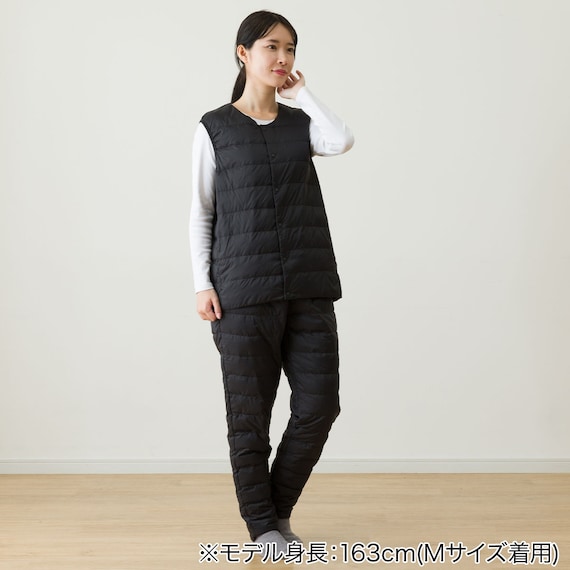 ダウン入り ベスト(Nウォーム ne BK LL) 3枚目画像