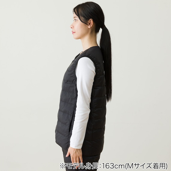 ダウン入り ベスト(Nウォーム ne BK LL) 6枚目画像