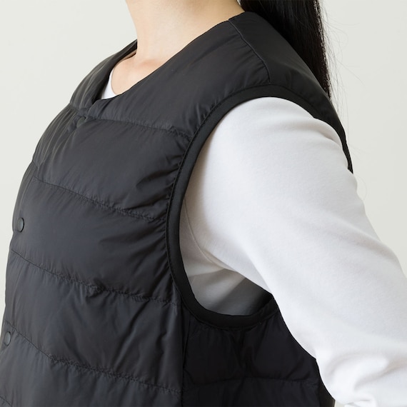 ダウン入り ベスト(Nウォーム ne BK LL) 9枚目画像