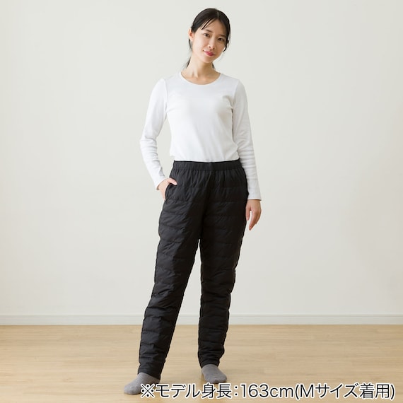 ダウン入り パンツ(Nウォーム ne BK M) 2枚目画像