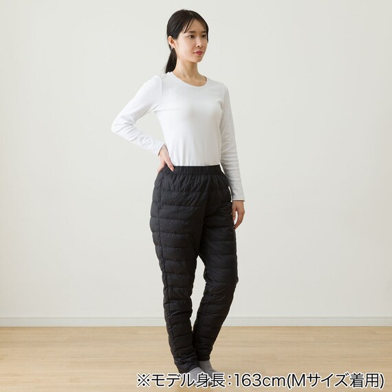 ダウン入り パンツ(Nウォーム ne BK M) 3枚目画像