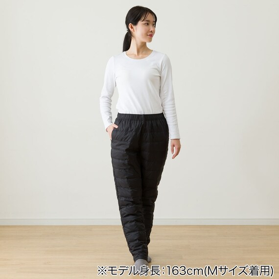 ダウン入り パンツ(Nウォーム ne BK M) 4枚目画像