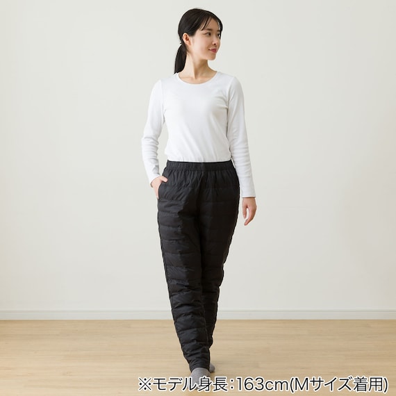 ダウン入り パンツ(Nウォーム ne BK M) 4枚目画像
