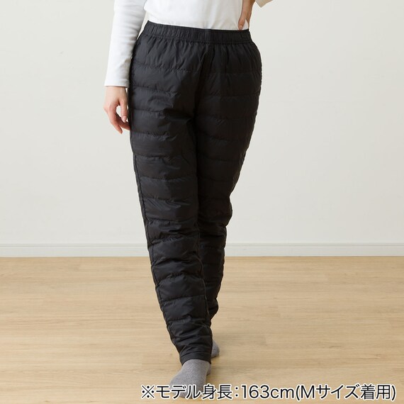 ダウン入り パンツ(Nウォーム ne BK M) 5枚目画像