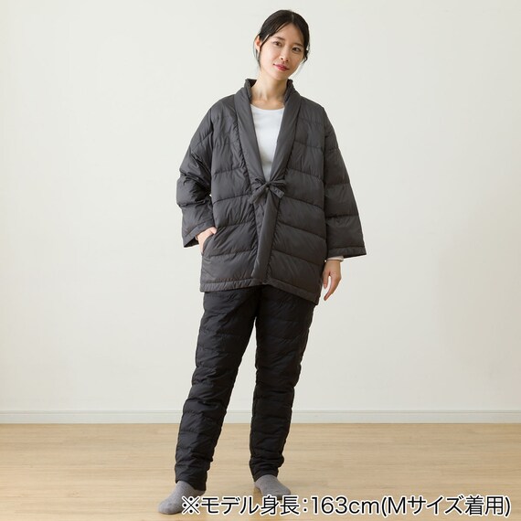 ダウン入り半纏(Nウォーム ne BK L) 2枚目画像