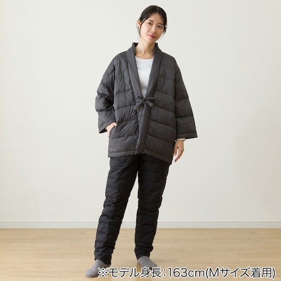 ダウン入り半纏(Nウォーム ne BK L) 2枚目画像