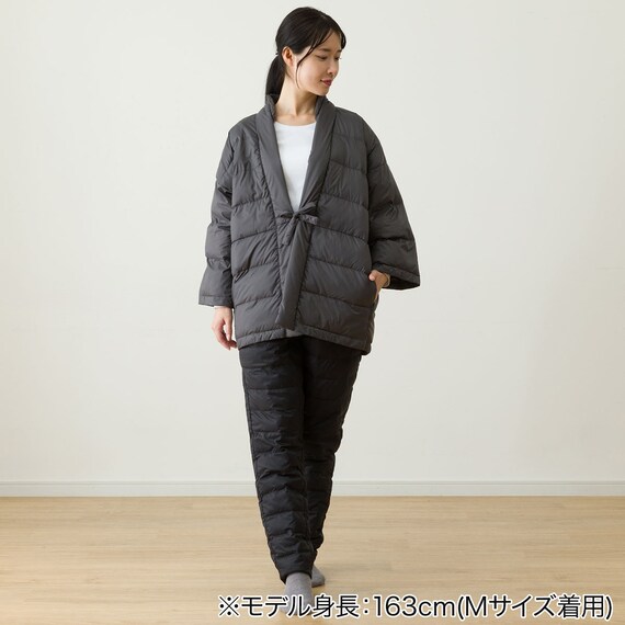 ダウン入り半纏(Nウォーム ne BK L) 3枚目画像