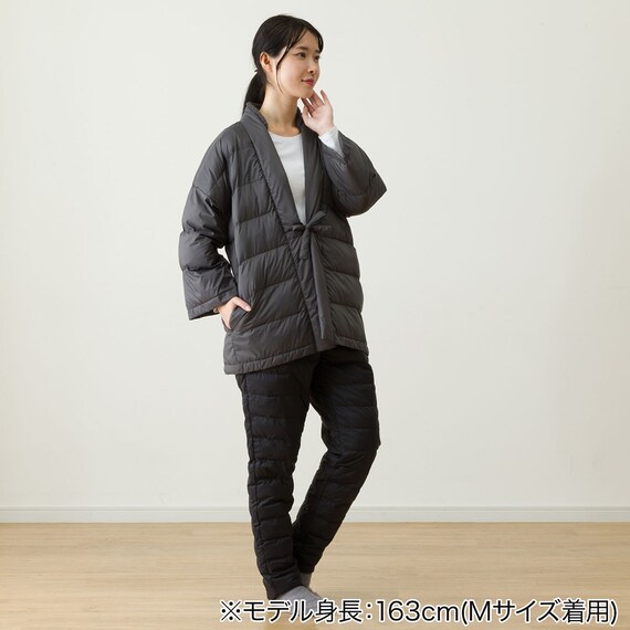 ダウン入り半纏(Nウォーム ne BK L) 4枚目画像