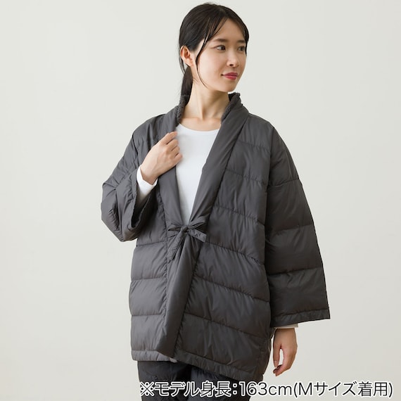 ダウン入り半纏(Nウォーム ne BK L) 5枚目画像