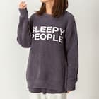 WOMEN パウダーニット プルオーバー(DGY F) 1枚目画像