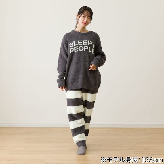 WOMEN パウダーニット プルオーバー(DGY F) 3枚目画像