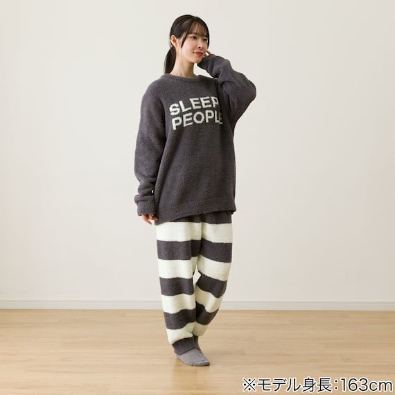 WOMEN パウダーニット プルオーバー(DGY F) 4枚目画像