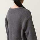 WOMEN パウダーニット プルオーバー(DGY F) 9枚目画像