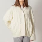 WOMEN ふわふわ カーディガン(IVF) 1枚目画像