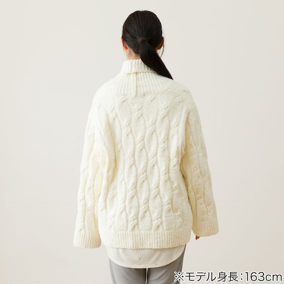 WOMEN ふわふわ カーディガン(IVF) 7枚目画像