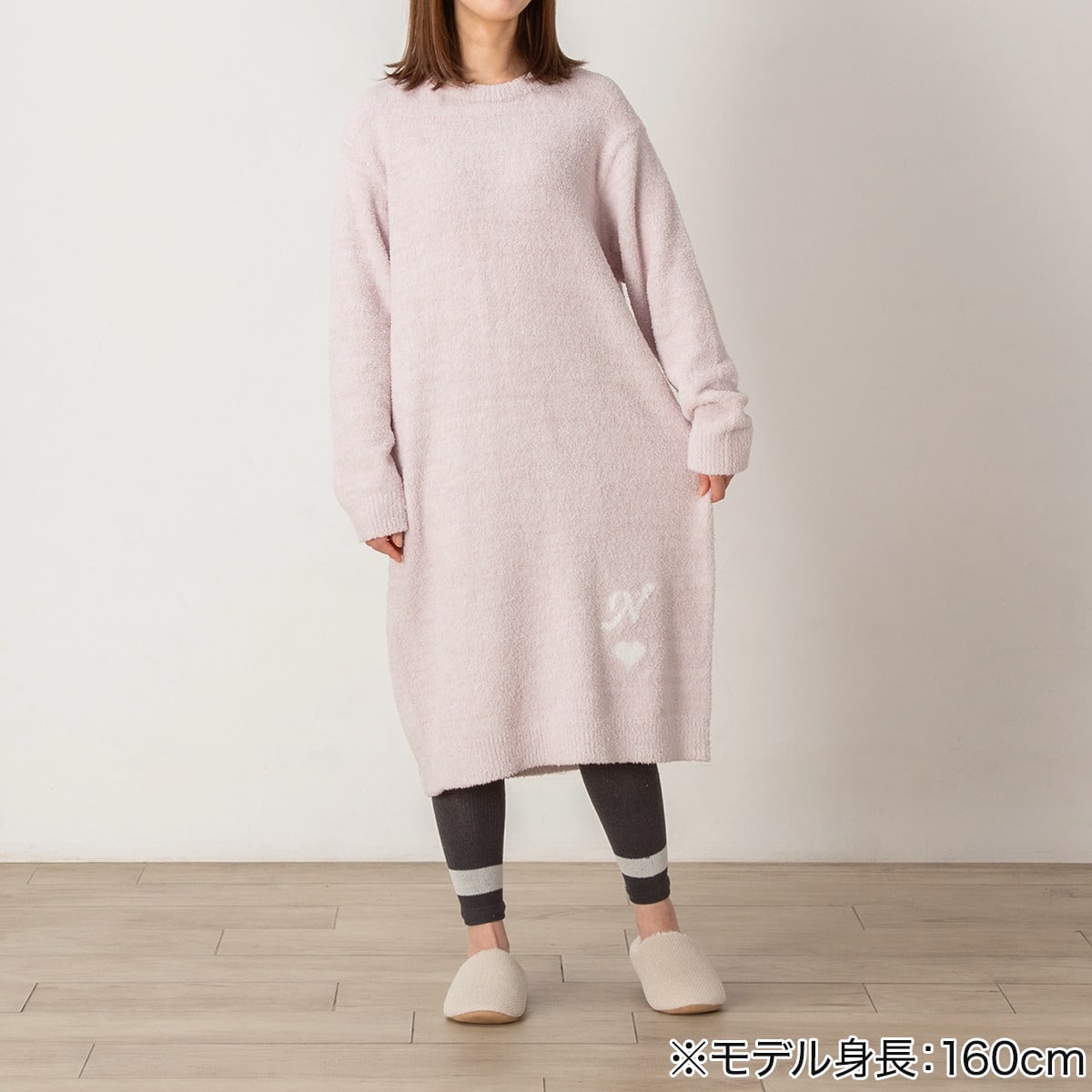 さち(新品)今期新作アンゴラニット/パウダーピンク WOMEN パウダーニット ワンピース(RO F) | ニトリネット【公式】 家具