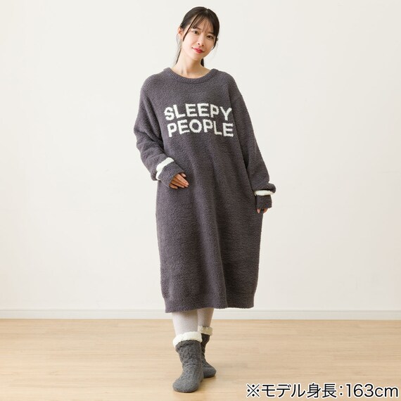 WOMEN パウダーニット ワンピース(CGY F) 4枚目画像