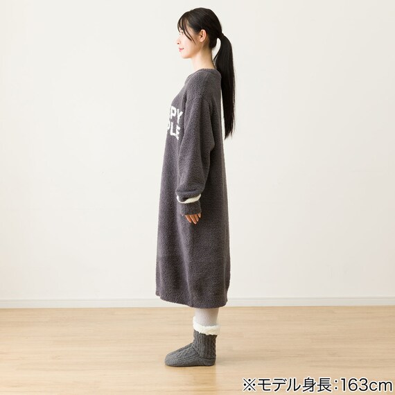 WOMEN パウダーニット ワンピース(CGY F) 5枚目画像