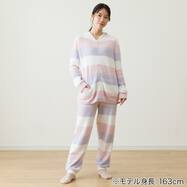 WOMENふわふわジップパーカー(HK5 F)
