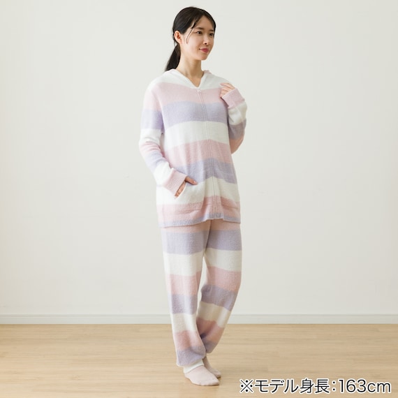 WOMENふわふわジップパーカー(HK5 RO F) 2枚目画像