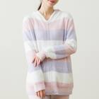 WOMENふわふわジップパーカー(HK5 RO F) 3枚目画像