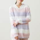 WOMENふわふわジップパーカー(HK5 RO F) 3枚目画像