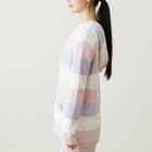 WOMENふわふわジップパーカー(HK5 RO F) 4枚目画像