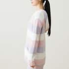 WOMENふわふわジップパーカー(HK5 RO F) 4枚目画像