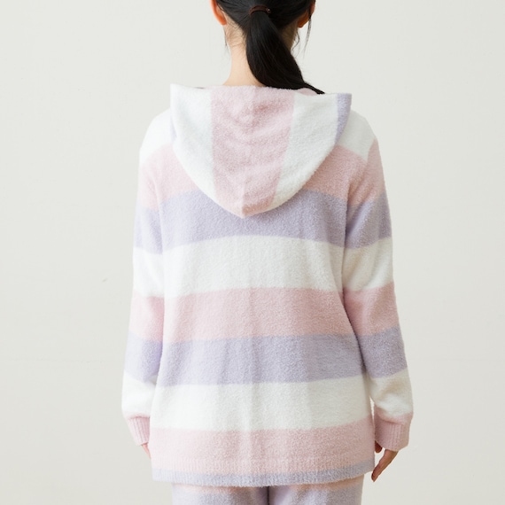 WOMENふわふわジップパーカー(HK5 RO F) 5枚目画像