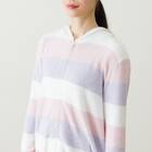 WOMENふわふわジップパーカー(HK5 RO F) 6枚目画像