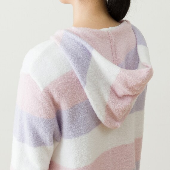 WOMENふわふわジップパーカー(HK5 RO F) 10枚目画像