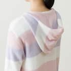 WOMENふわふわジップパーカー(HK5 RO F) 10枚目画像