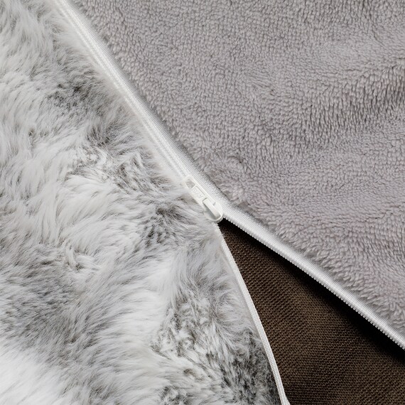 毛布にもなる掛ふとんカバー セミダブル(NGRIP CW2510WHBK SD) 8枚目画像