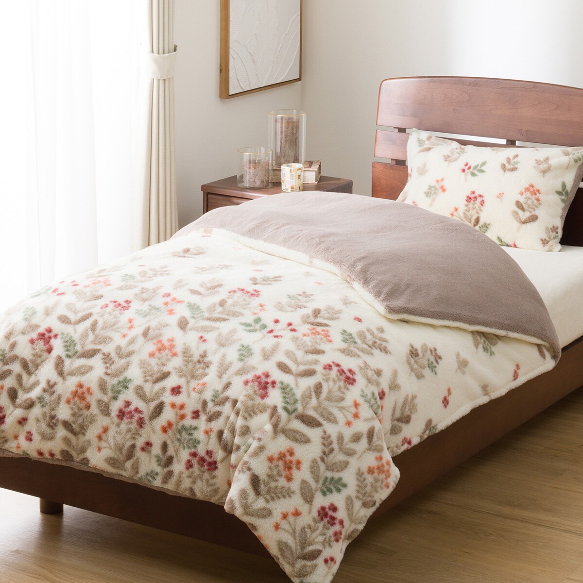 毛布にもなる掛ふとんカバー シングル(NウォームWSP HO 25NW09