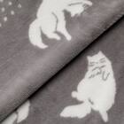 毛布にもなる掛ふとんカバー ダブル(Nウォーム ネコ 25NW13) 7枚目画像